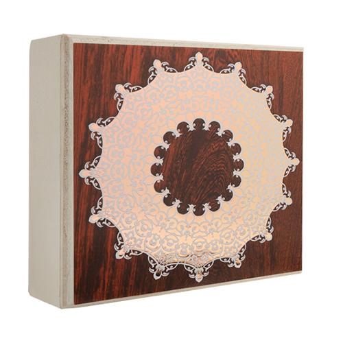 Dijital Baskılı Kare Ahşap Kutu